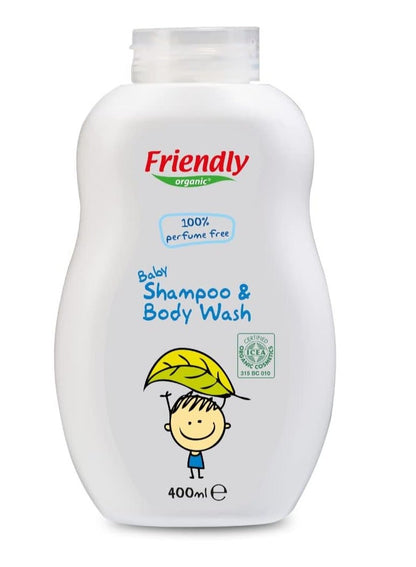 Friendly Organic Baby Shampoo & Body Wash
