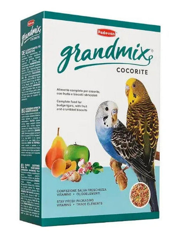 Premium Padovan Grandmix Cocorite 1Kg for Small Parrots