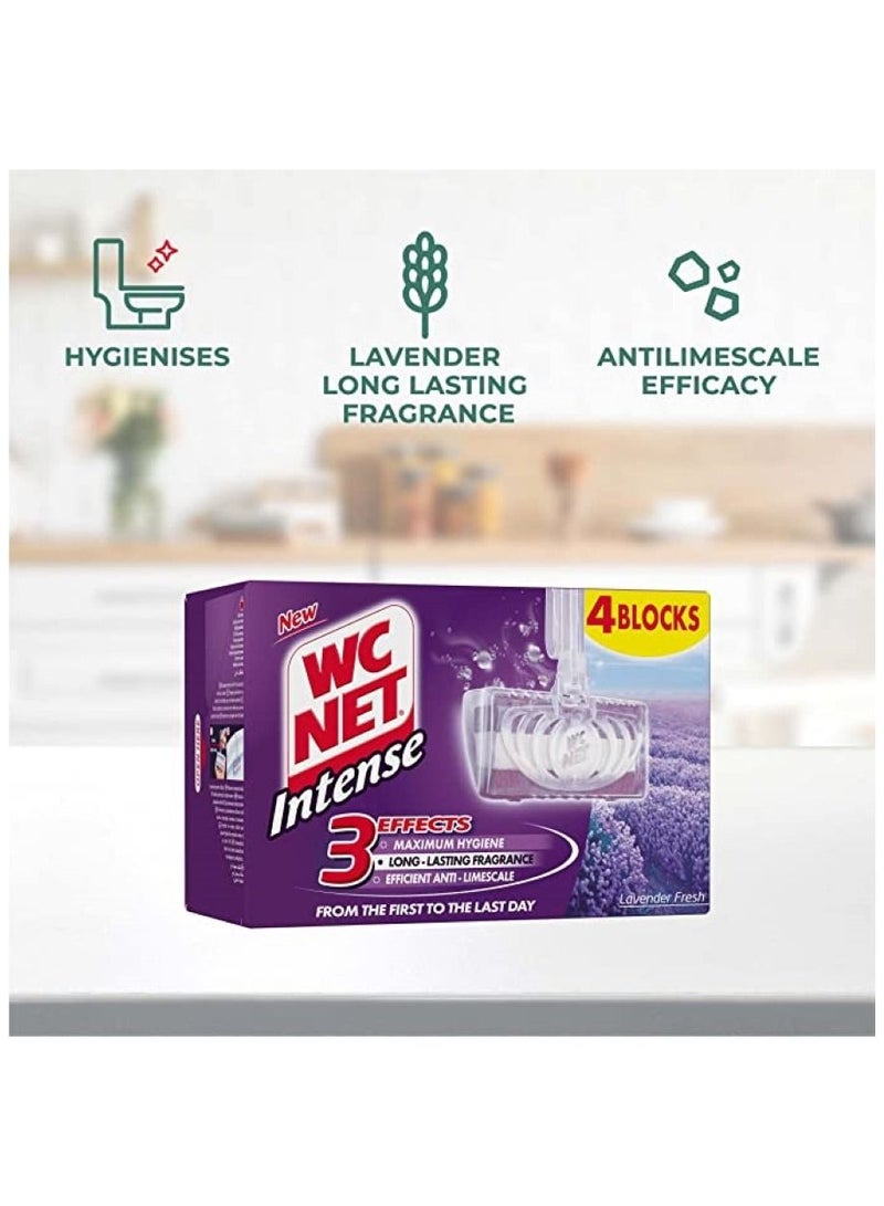 Wc Net Toilet Blocks Intense Lavender - Premium Clean