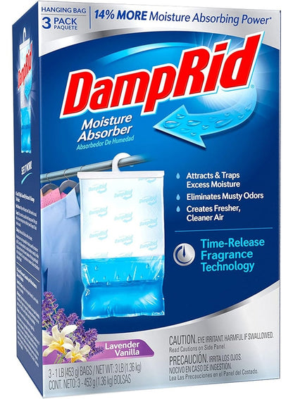 DampRid Lavender Vanilla Hanging Moisture Absorber