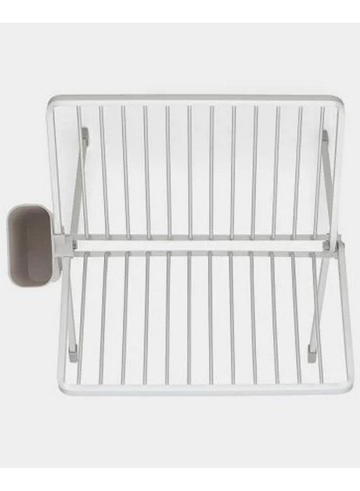 Brabantia Foldable Dish Drying Rack - Light Grey