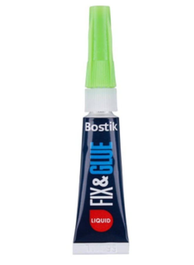 Bostik Fix & Glue Liquid Super Glue 3g