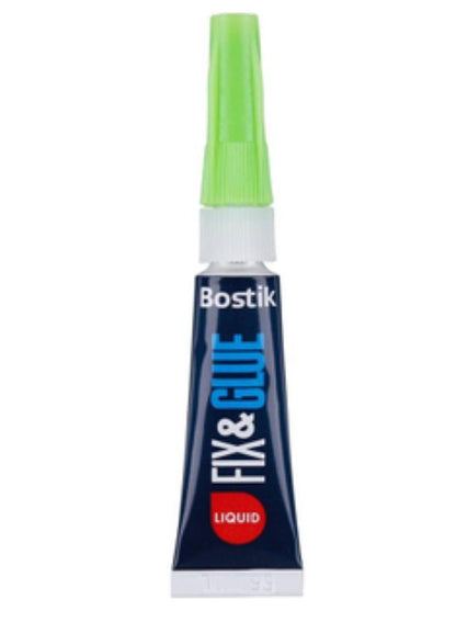 Bostik Fix & Glue Liquid Super Glue 3g