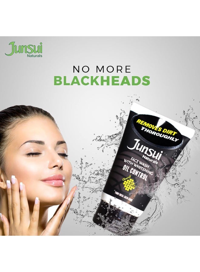 Junsui Naturals Face Wash With Charcoal