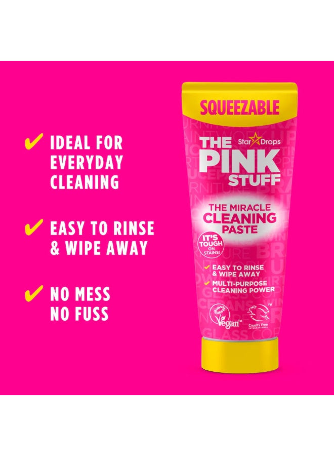 300g make, all purpose, cleaning paste, cleaning paste 300g, cool dry, mess free, miracle squeezable, miracle squeezable cleaning, paste 300g, pink stuff, squeezable cleaning, squeezable cleaning paste, stain removal, star drops, vegan