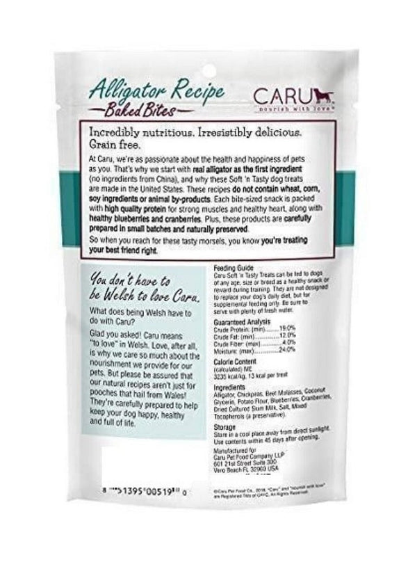 CARU Alligator Recipe Dog Treats