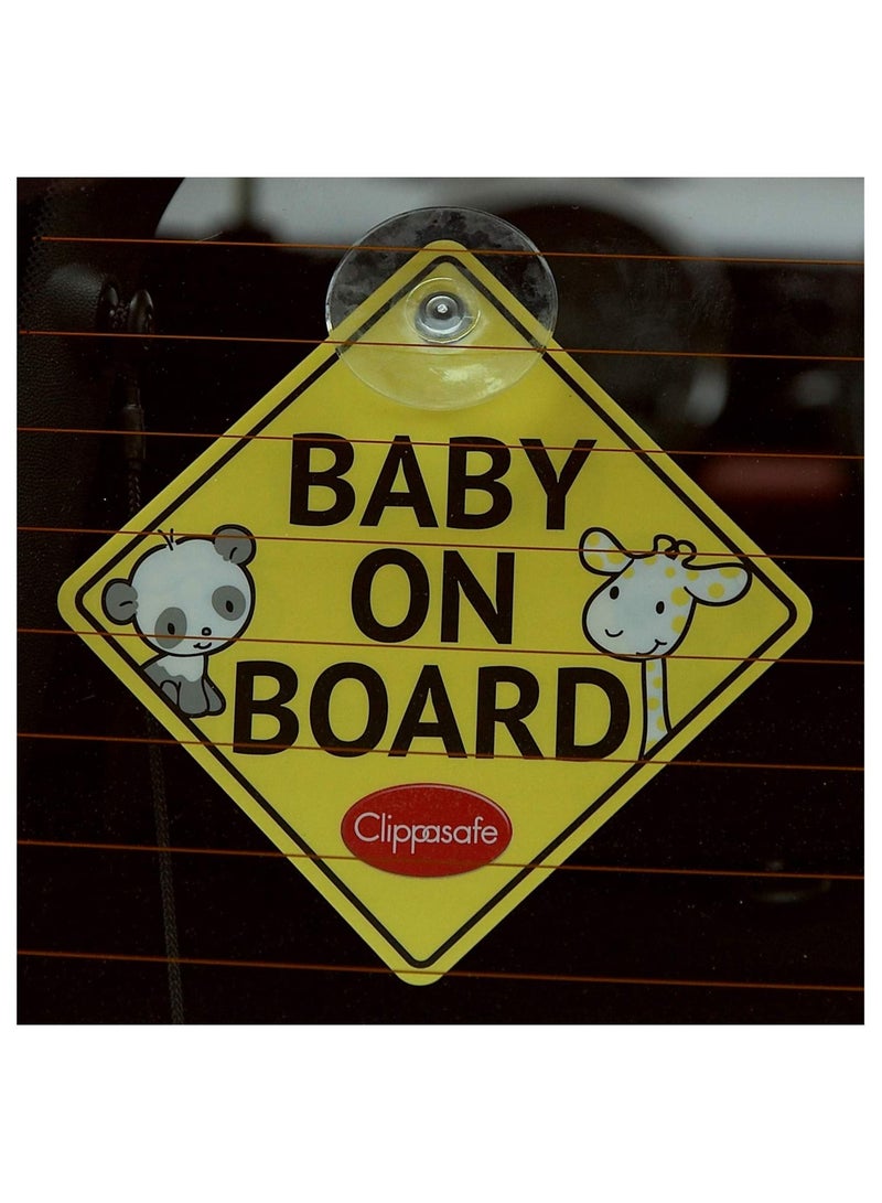 Clippasafe Child On Board Sign