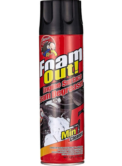GETSUN Foam Out Engine Surface Degreaser 650ml