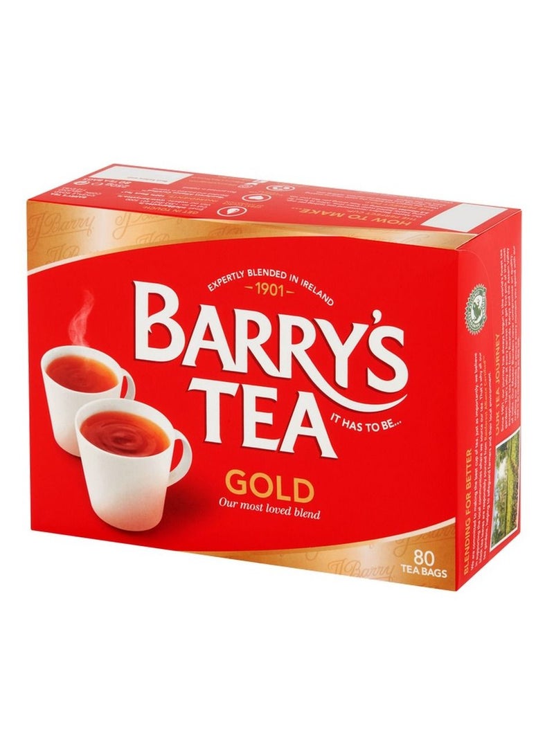 BARRY'S TEA Gold Blend 80 Tea Bags