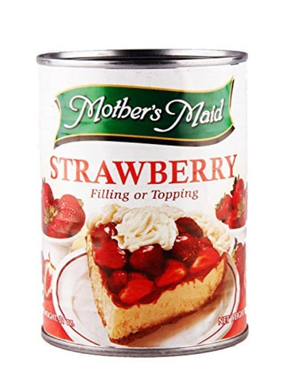Mother'S Maid Strawberry Topping & Filling 595 G