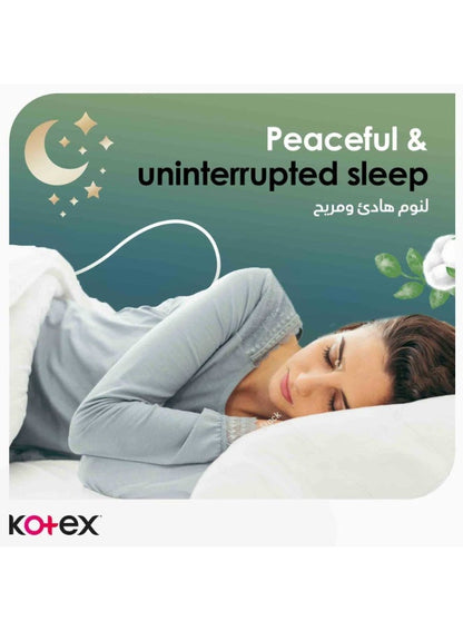 Kotex Natural Maxi Protect Pads - Overnight Comfort