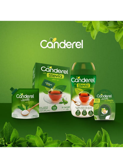 Canderel Stevia Sweetener 50 Sachets