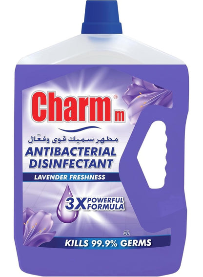 CHARMM Antibacterial Disinfectant Lavender 3L