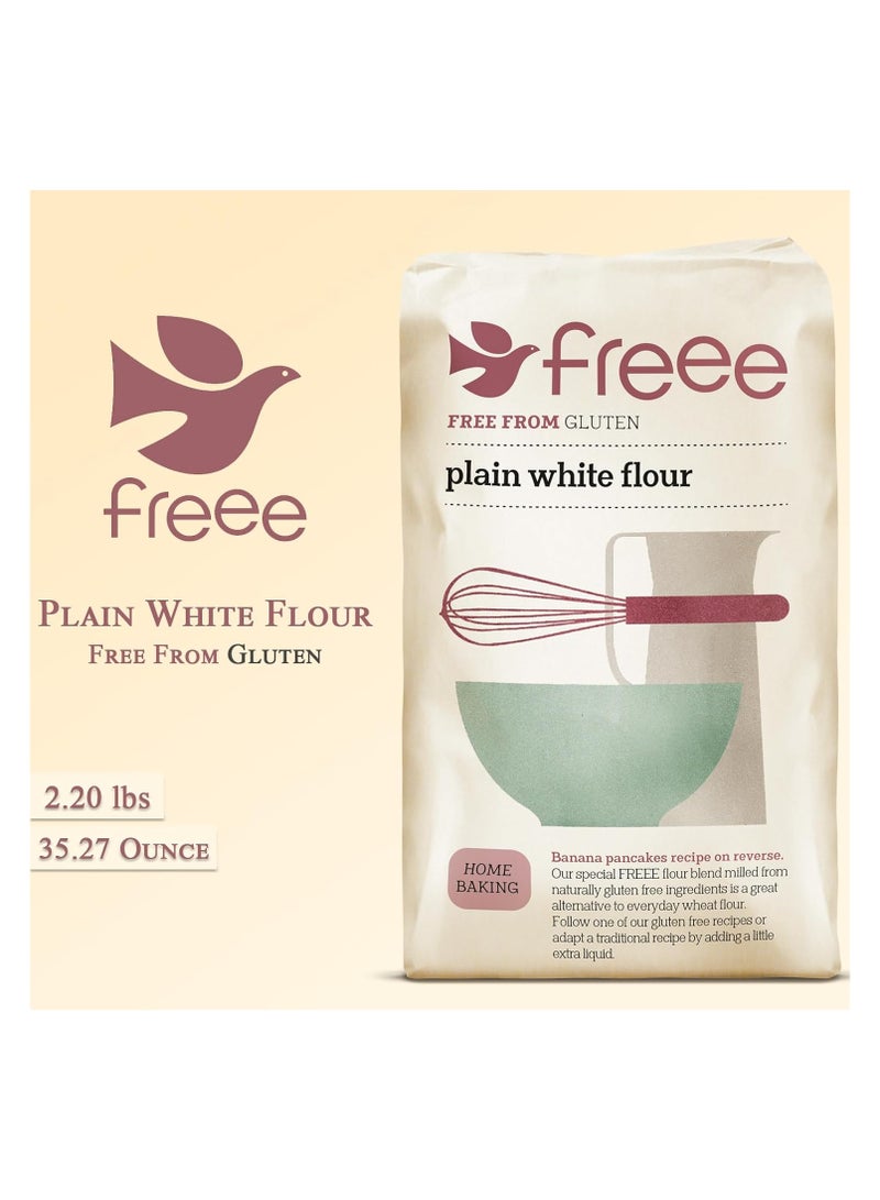 Gluten Free Plain White Flour 1 Kg Doves Farm
