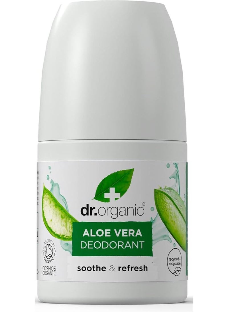 Dr.Organic Aloe Vera Deodorant Roll On 50 ML