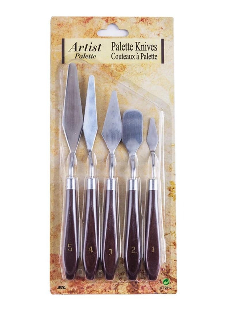 Stainless Steel Palette Knives Set - Generic