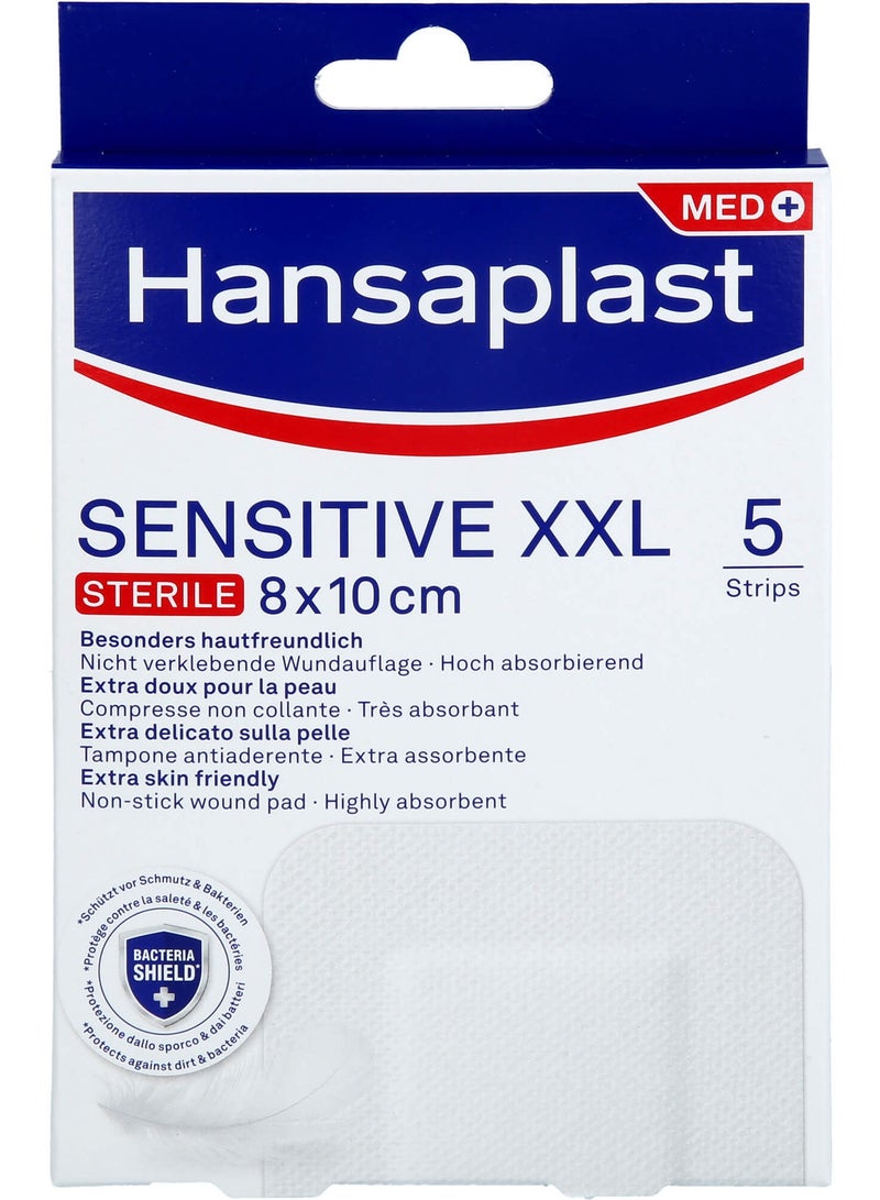 Hansaplast Sensitive XXL Strips, Extra Comfort