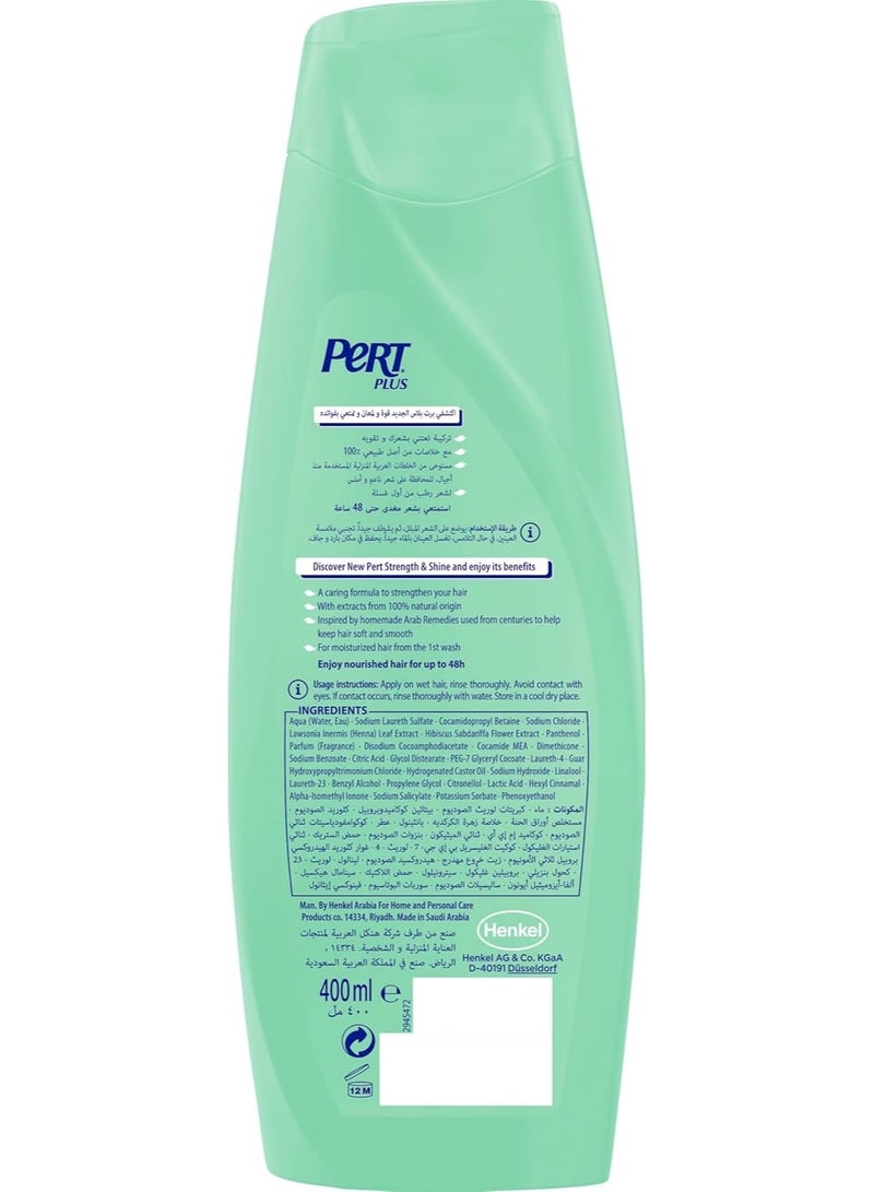 Strength & Shine Shampoo 400ml - PERT PLUS