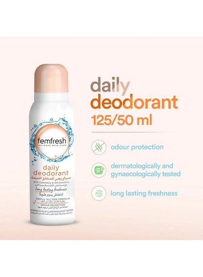 Fem Fresh Daily Intimacy Deodorant 125ml