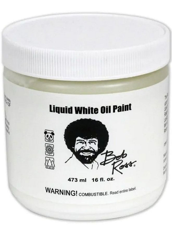 BOB ROSS Liquid White Oil Paint 473ml