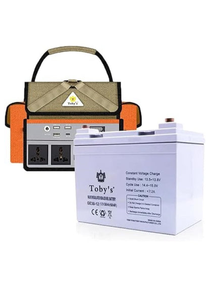 Toby's Power Inverter with Rechargeable Battery