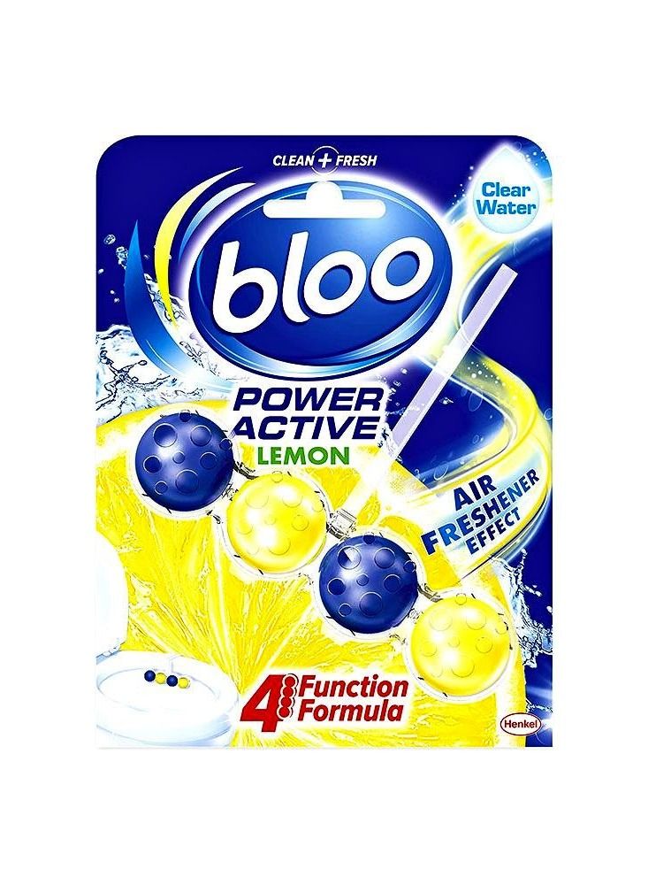 Bloo Lemon Power Active Toilet Rim Block