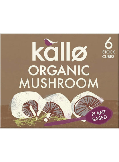 Organic Mushroom Stock Cubes by Kallo