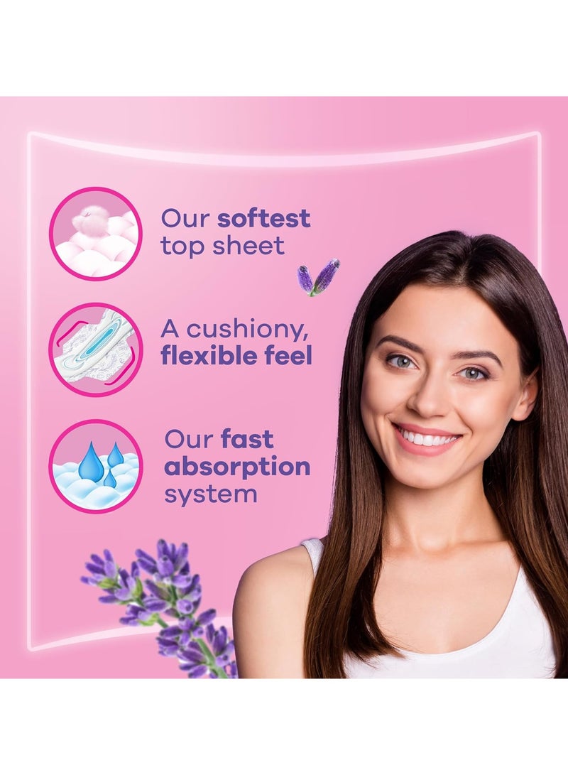Always Skin Love Pads Lavender Freshness - 24 Count