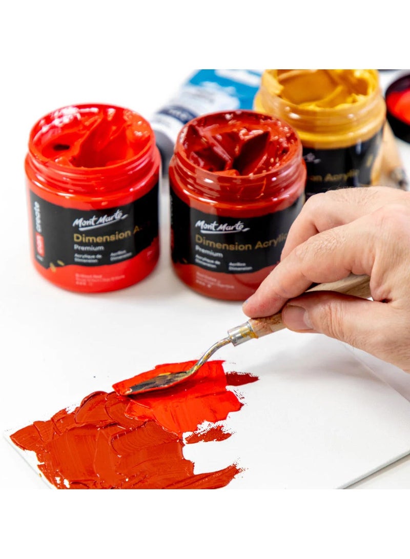 Mont Marte Brilliant Red Acrylic 250ML