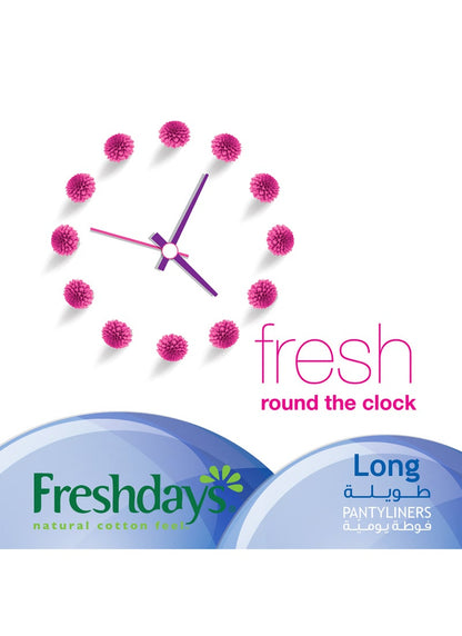 Freshdays Pantyliners Long 24 Pads
