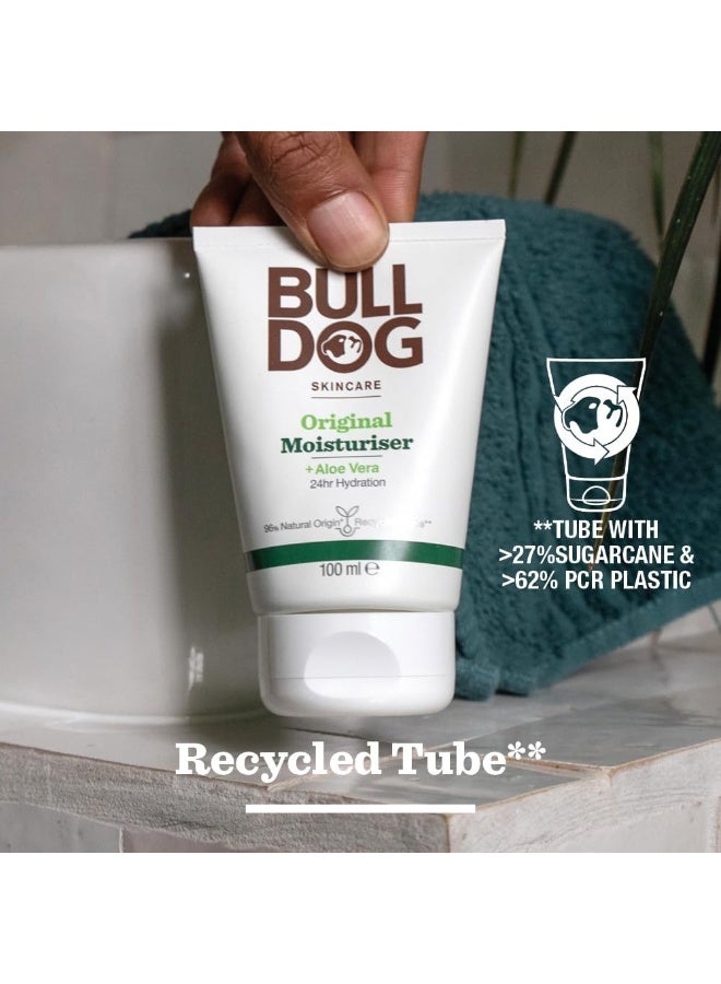 Bull Dog Original Face Moisturiser for Men 100 ML