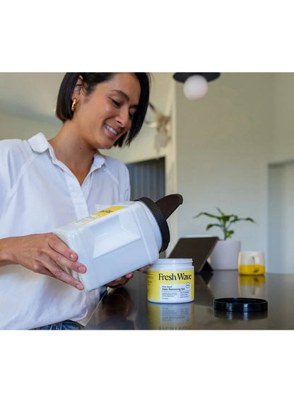 Fresh Wave Lemon Scent Odor Gel Refill