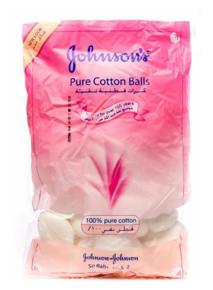 Johnson'S Pure Cotton Balls - Gentle Cleanse