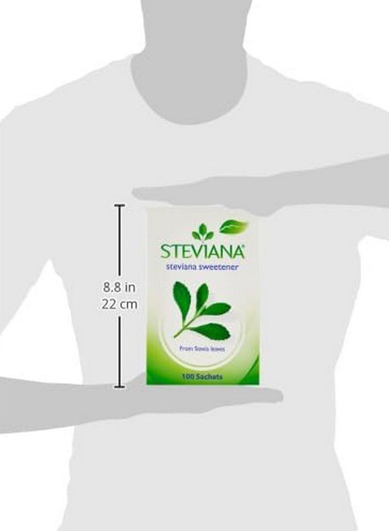 Steviana Sweetener 100 Sachets - Steviana