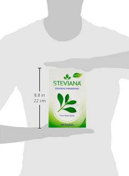 Steviana Sweetener 100 Sachets - Steviana