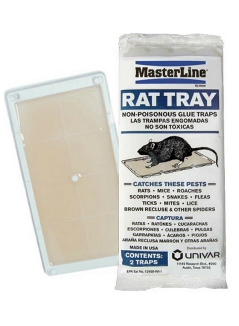 MASTERLINE Rat Glue Tray - Effective Pest Control Solution