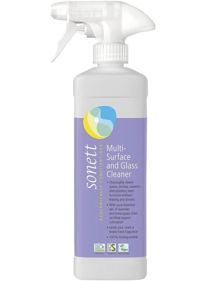 cleaner plant, cleaner plant based, dries fast, glass cleaner, glass cleaner plant, grease dirt, inci aqua, oily stains, organic multi-surface, plant based, polish dry, sodium c12, sonett ecologically conscientious, stainless steel
