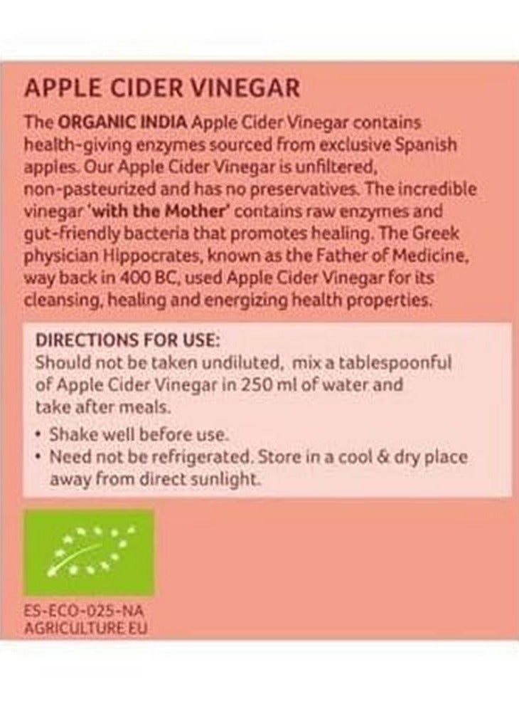 Organic Apple Cider Vinegar 500 ML – Rafael Salgado