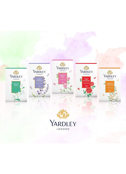 Yardley 3-Piece English Rose Soap Set