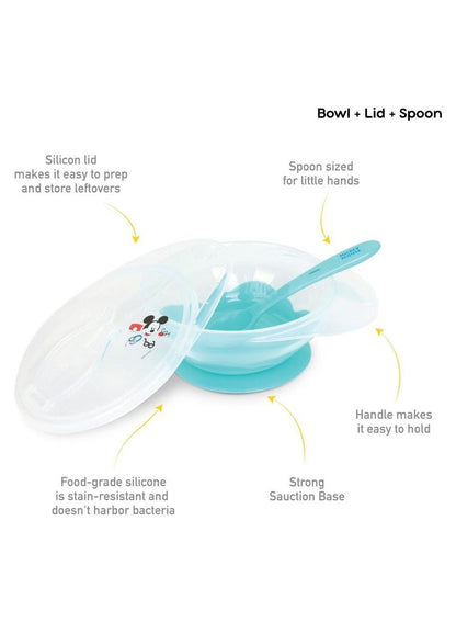 Disney Baby Silicone Suction Bowls Mickey Mouse