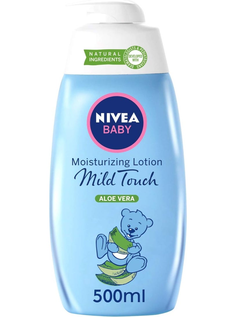 Nivea Baby Lotion Moisturising Aloe Vera 500 ML
