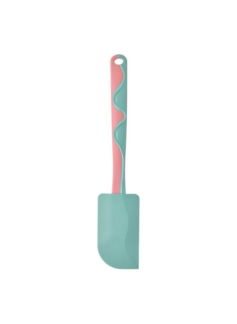 Turquoise Pink Rubber Spatula - Generic