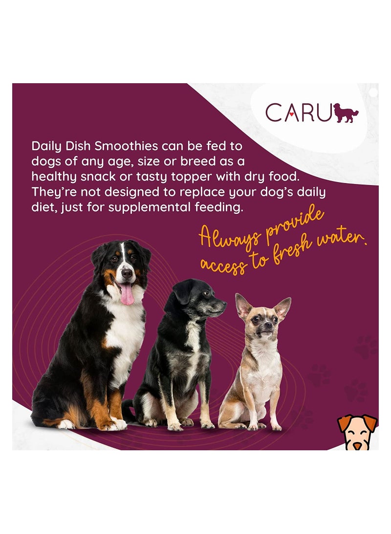 Premium Chicken Smoothies Dog Food by CARU
