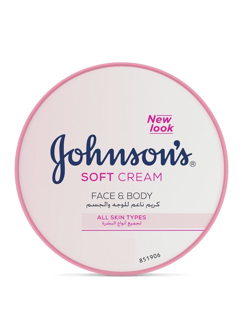 Johnson'S Body Cream 24 Hour Moisture Soft 100ml