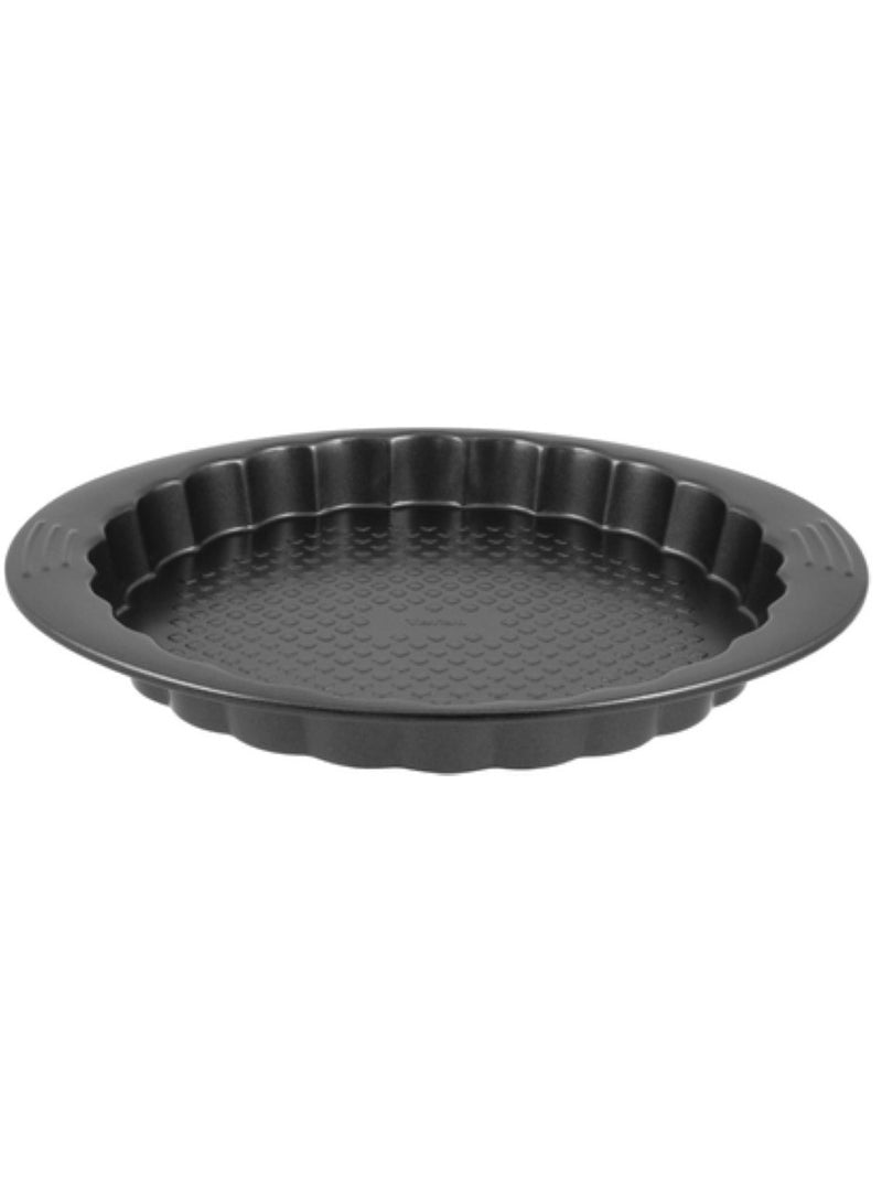 Tefal Easy Grip Tart Tin 27cm - Dark Grey