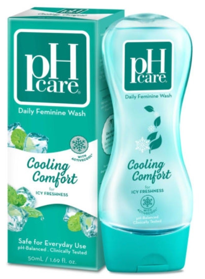 pH Care Cooling Comfort Daily Feminine Wash 50 ML
