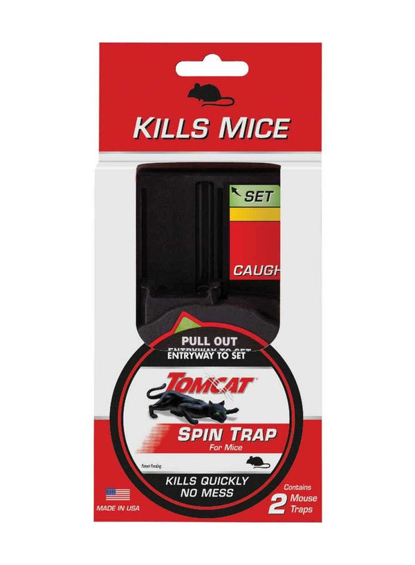 TOMCAT Spin Trap for Mice - Effective Pest Control