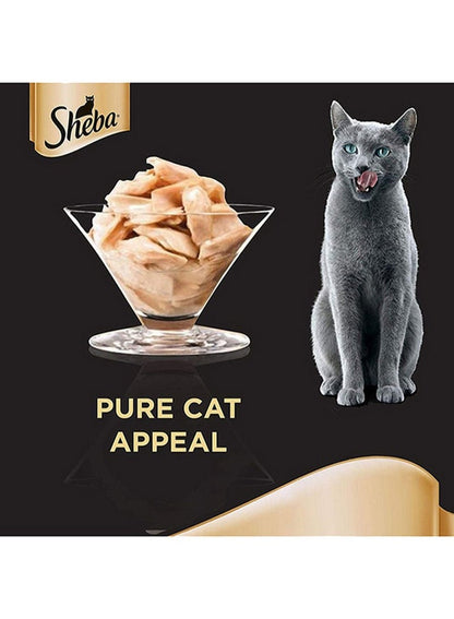 Sheba Tuna and Salmon in Gravy Cat Food 85g