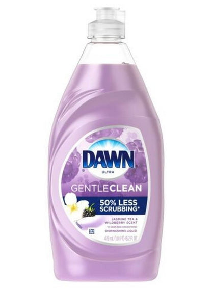 Dawn Ultra Gentle Clean Dish Soap Jasmine Tea & Wildberry