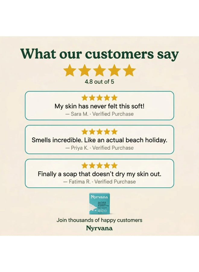 clay soap, clay soap detoxifies, detoxifies refreshes, moroccan rhassoul, moroccan rhassoul clay, nyrvana, rhassoul clay, rhassoul clay soap, salt moroccan, salt moroccan rhassoul, sea salt, sea salt moroccan, soap detoxifies, soap detoxifies refreshes, v